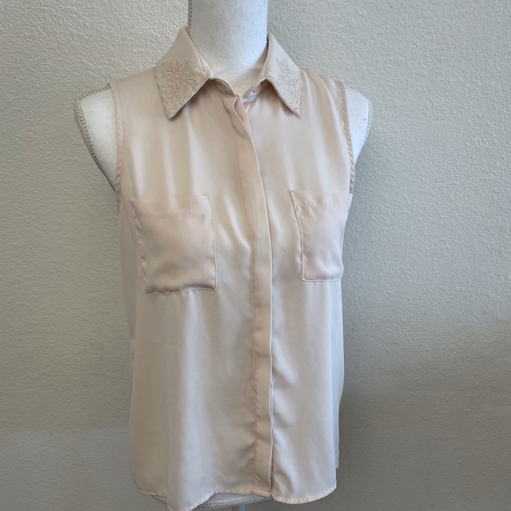 3/$21 Fovever 21 Creamy White Blouse Small